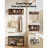 Coat Rack with Shoe Bench, 3-in-1 Combo Set