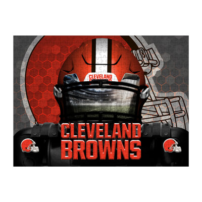 NFL Cleveland Browns, masque 3D, 500 pièces