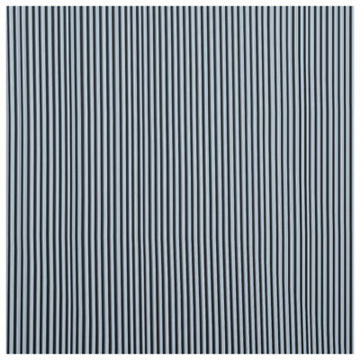 Vertical Black Stripes Shower Curtains Extra Long