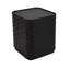 Table d'appoint carrée en bois massif noir-956892467