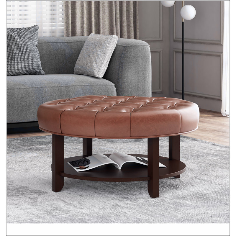 OTTOMAN ROND, Brun