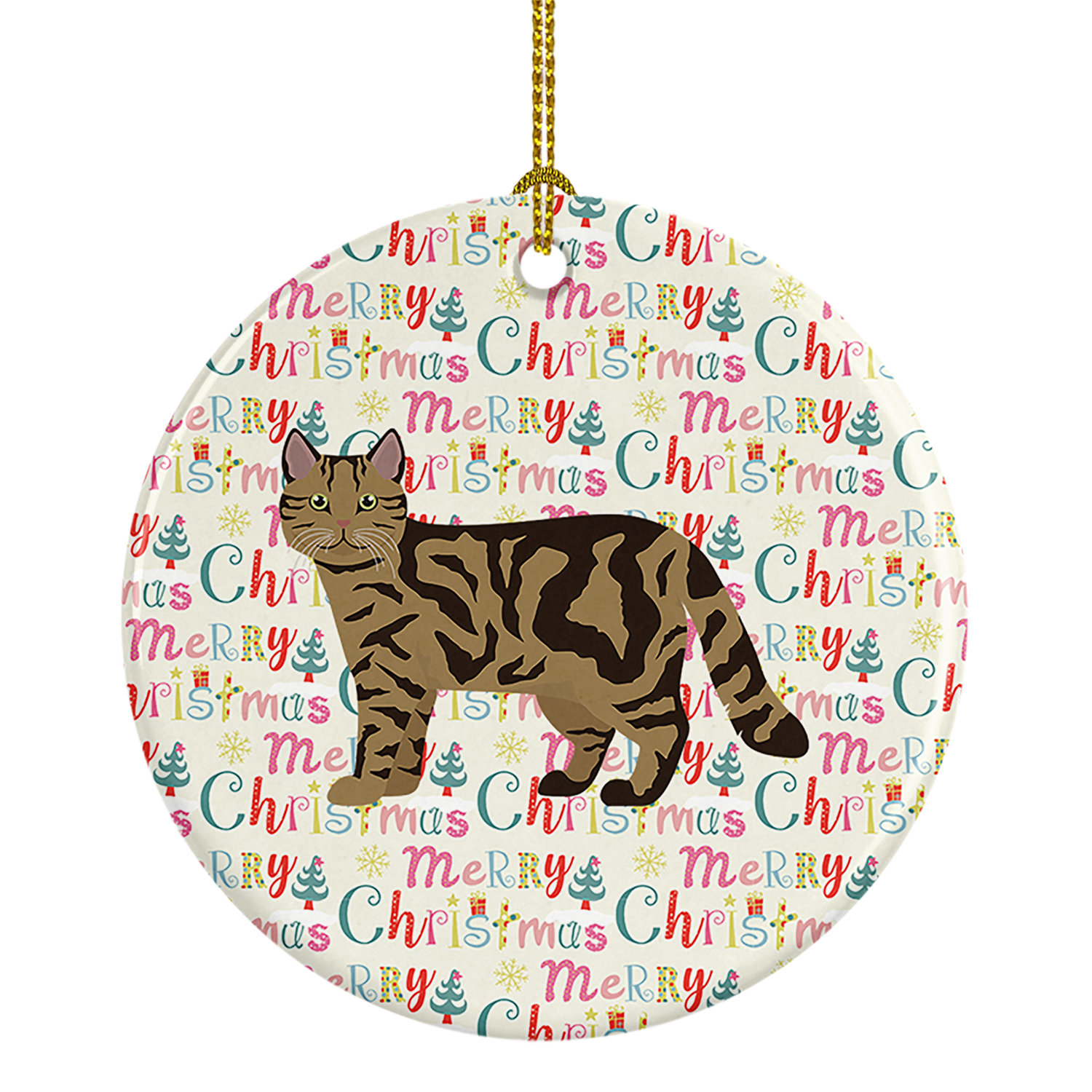 The Holiday Aisle® Scottish Straight 2 Cat Hanging Figurine Ornament ...