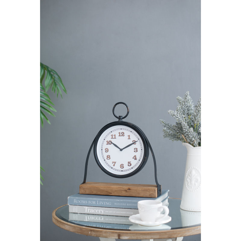 Analog Quartz movement / Crystal Tabletop Clock