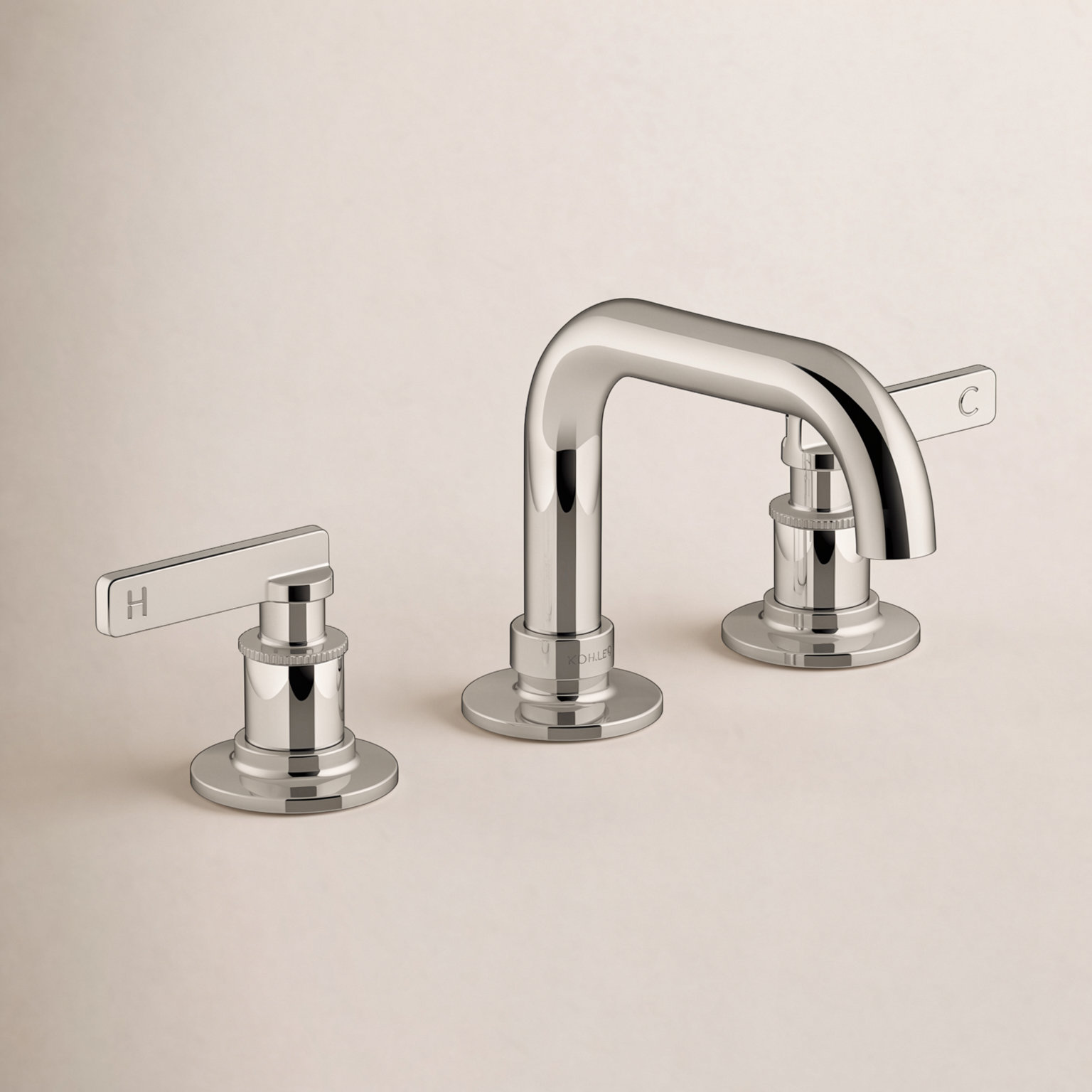 Castia Widespread Bathroom Faucet - 1.0 GPM, Vibrant Polished Nickel