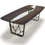 Ombrone Walnut Wood Dining Table-1157510190