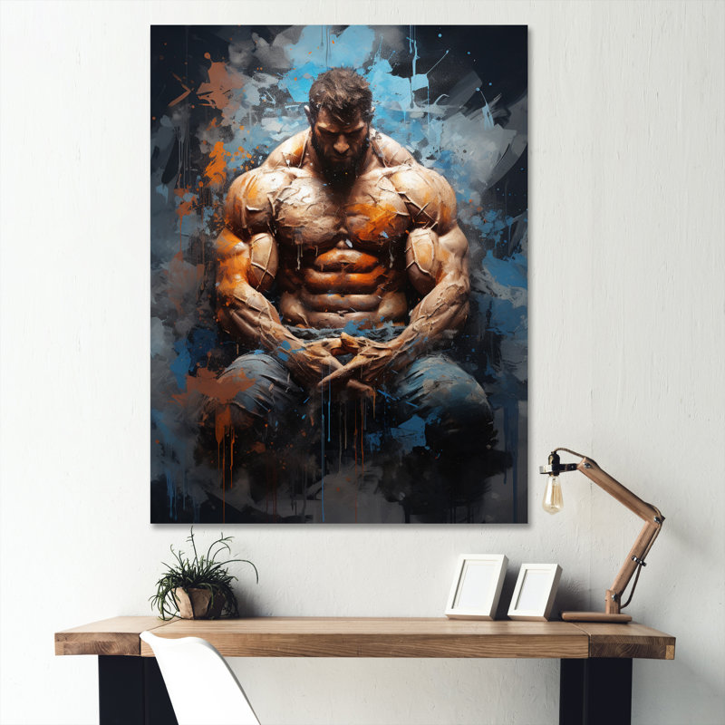 Impression sur toile Tymerius, H 32 po x l 16 po x P 1 po, Toile tendue