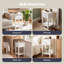 32 cm W Bedside Table