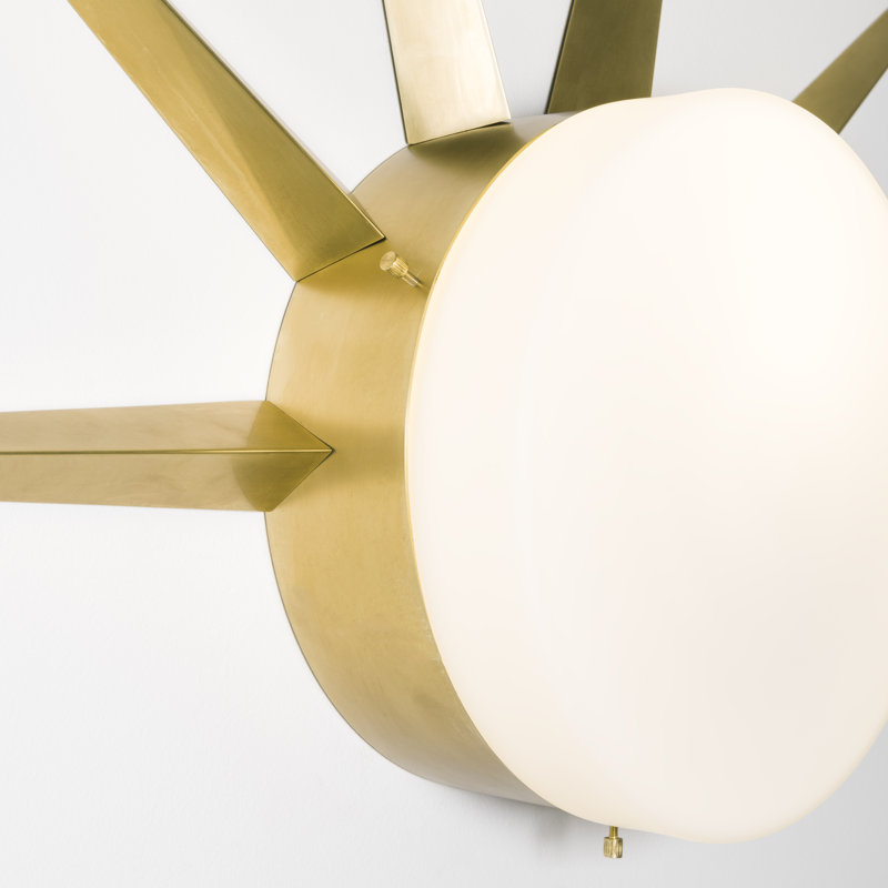 1 - Light LED Flush Mounted Sconce
