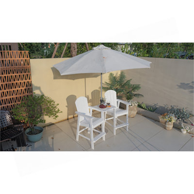 Outdoor Bar Chair Set Perfect For Patio Happy Hour Togethers & Casual Evening Hangouts,HIPS material