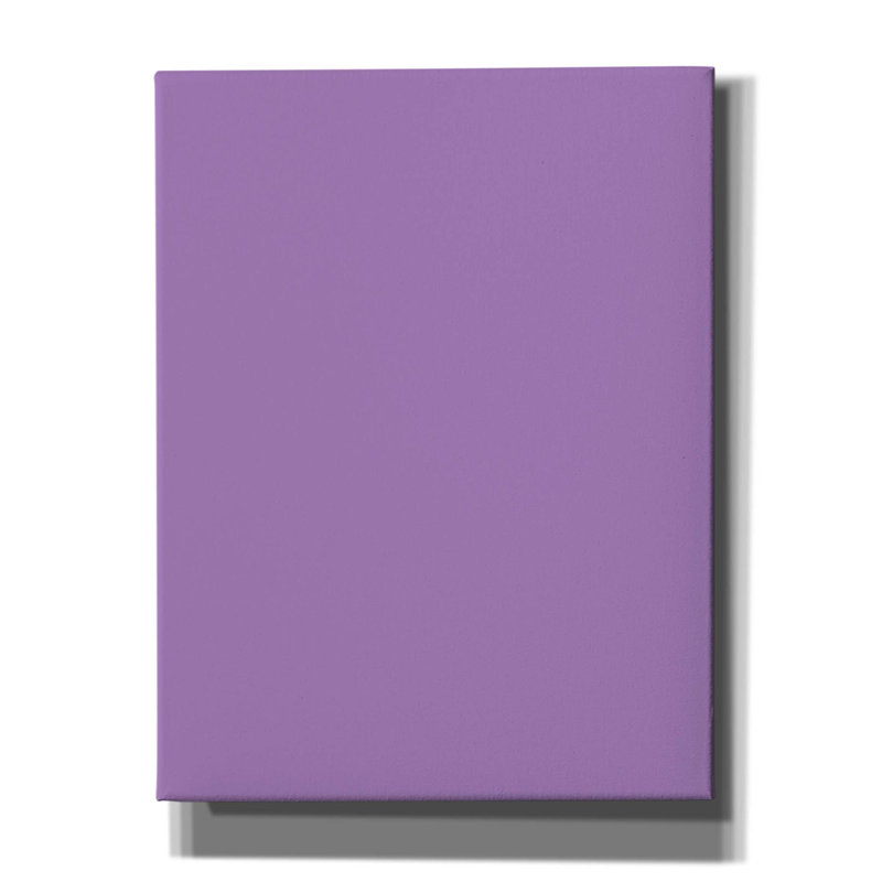 Toile tendue Group Artist, idéale pour la peinture acrylique, H 20 po x l 20 po, Violet
