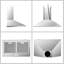 Hotte murale convertible Tieasy 450 pieds cubes par minute avec filtre en maille et lumière inclus-119338403-107667396