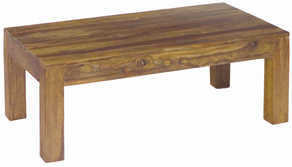 Solid Wood Four Leg Coffee Table