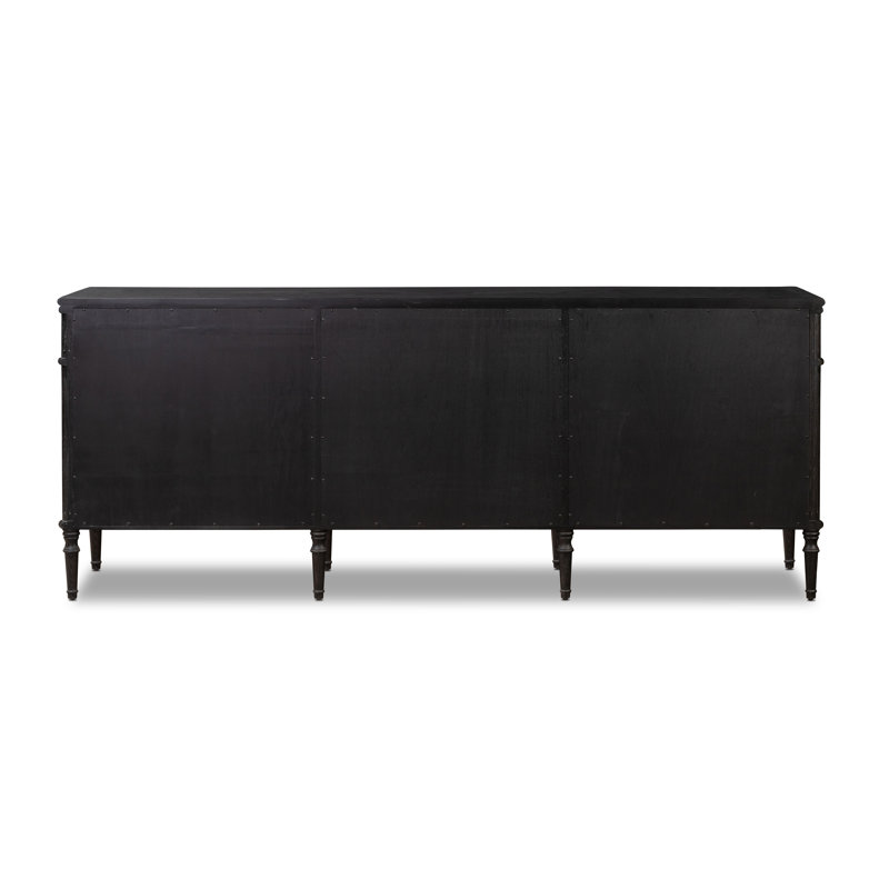 Toulouse 9 - Drawer Dresser, Distressed Black
