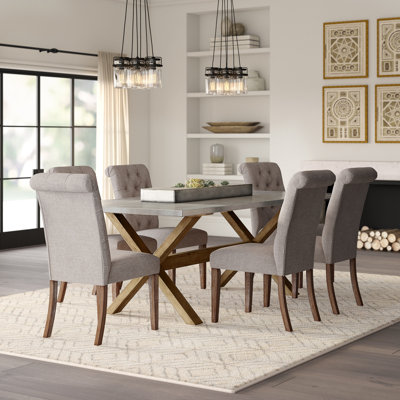 Hopedale Trestle Base Dining Set