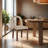 Conrad Macleod Linen Textured Fabric Dining Chair-1900967172-1900967218