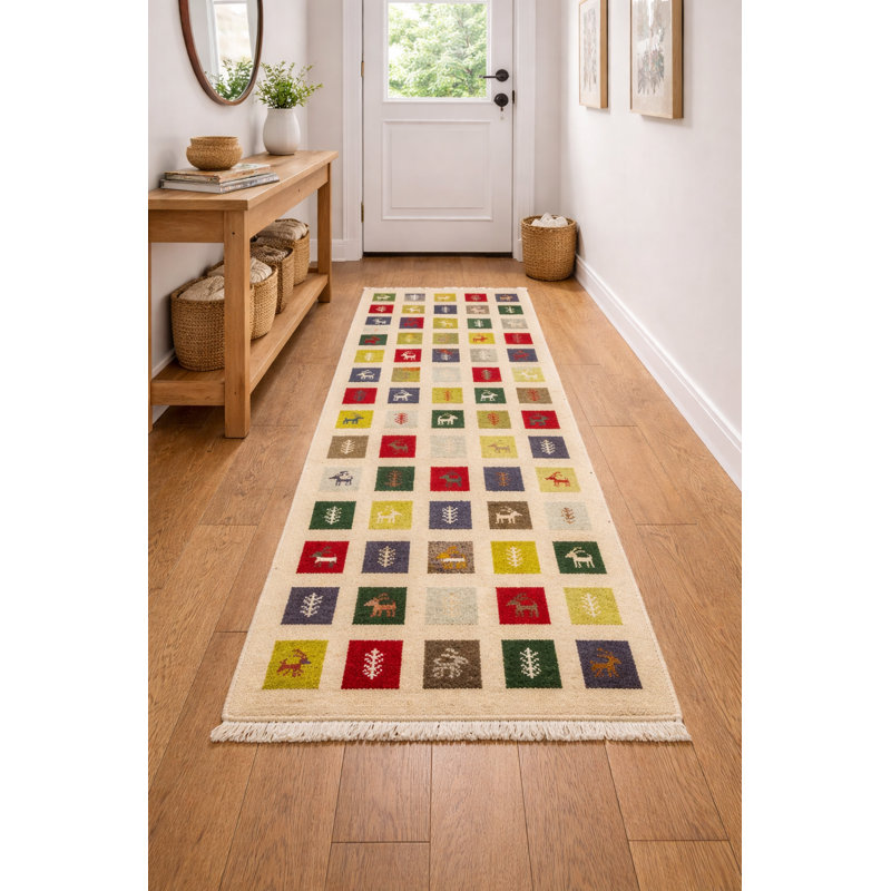 Performance Wool Geometric Indoor Rug