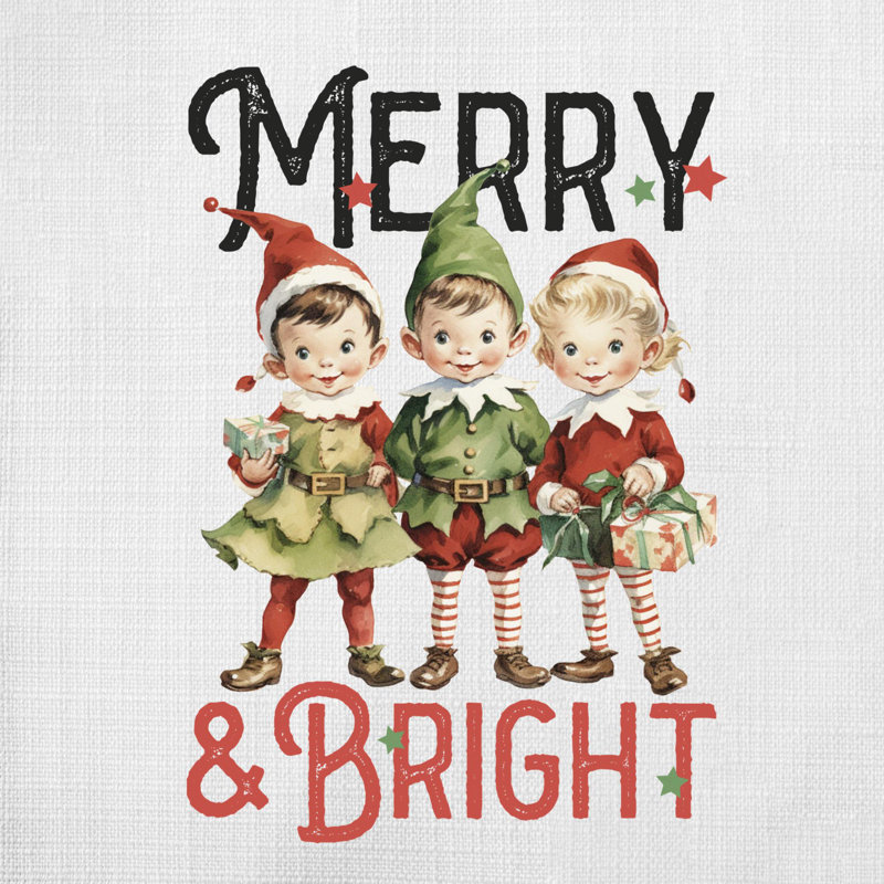 Christmas_20 Polyester/Polyester Blend Reversible Throw Pillow, 20" x 20"