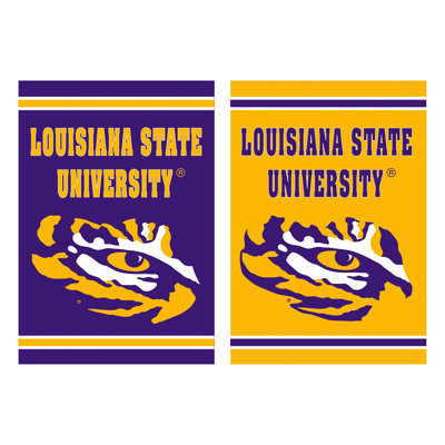 Double Sided 18'' H x 12.5'' W Polyester Flag Set