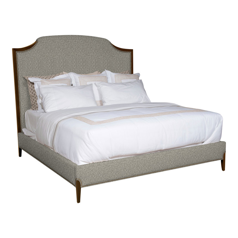 Lillet Upholstered Bed, Casa Blanca, Tuck Graphite, Yes