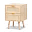  Table de chevet 2 tiroirs Baird