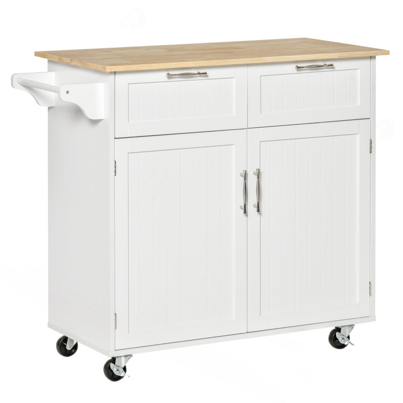 Îlot de cuisine roulant polyvalent avec plusieurs options de rangement pour une expérience de cuisson améliorée