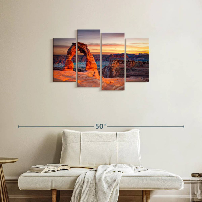 Alvord Delicate Arch In Utah, H 22 po x l 36 po