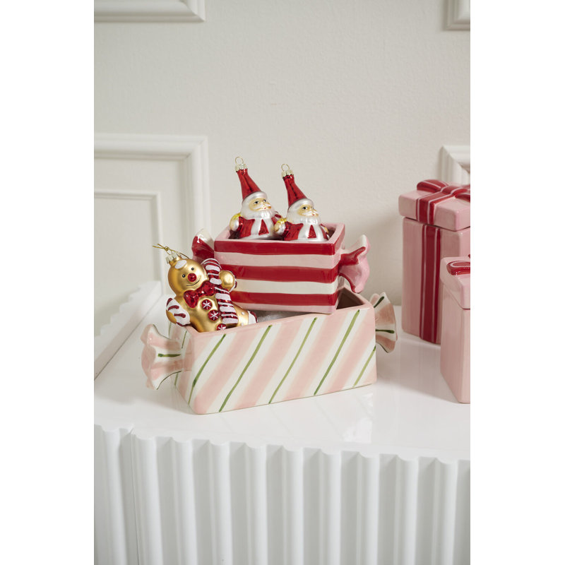 Bonbon Planter 8.25"x 3.5"x 3", 3 in x 3.5 in