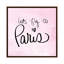 Lets Fly To Paris by Sd Graphics Studio - Print on Canvas-63929223-63929230