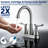 4" Centerset Double Handle Bathroom Vanity Sink Faucet with Pop-Up Drain and Supply Lines-110563461