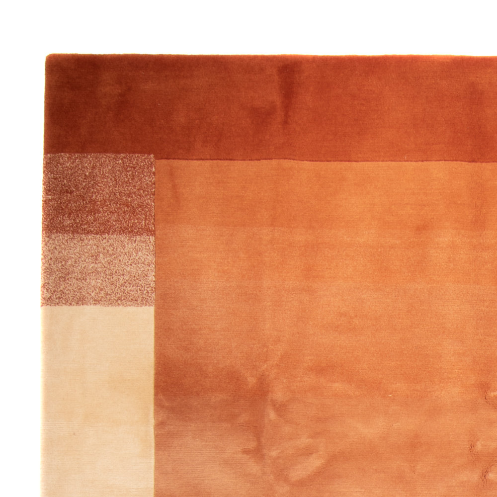 Oriental Nepal rug - 350 x 247cm - terracotta