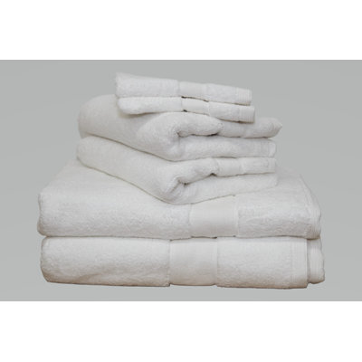  Home Signature Plus 100% Cotton Soft Luxury Absorbent Bath Towel Set (6 Pieces) - Oyster