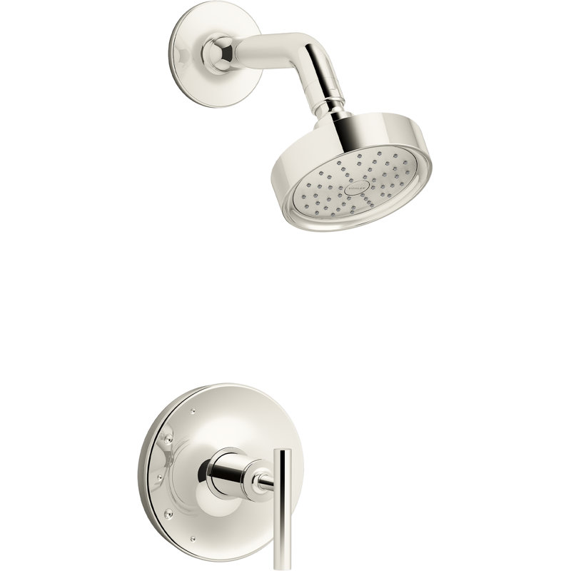 Purist Shower Trim, Vibrant Polished Nickel, Lever Handle