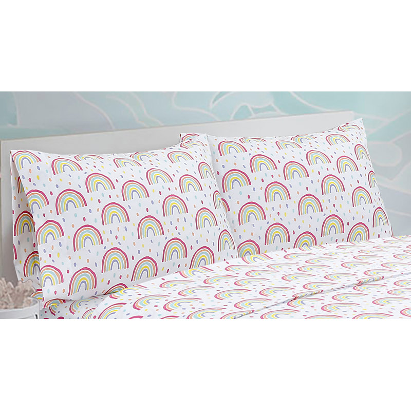 Indie-Rose Microfiber - Set of 2, Multicolor, Abstract