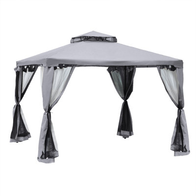 Outsunny 9.6' X 9.6' Patio Gazebo