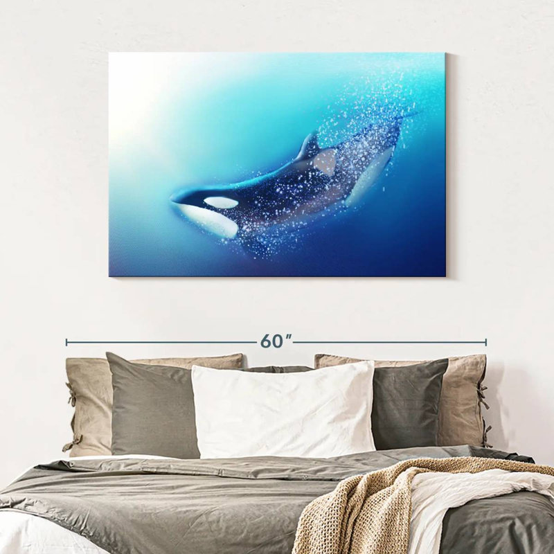 Brampt Underwater Orca, 32" H x 48" W