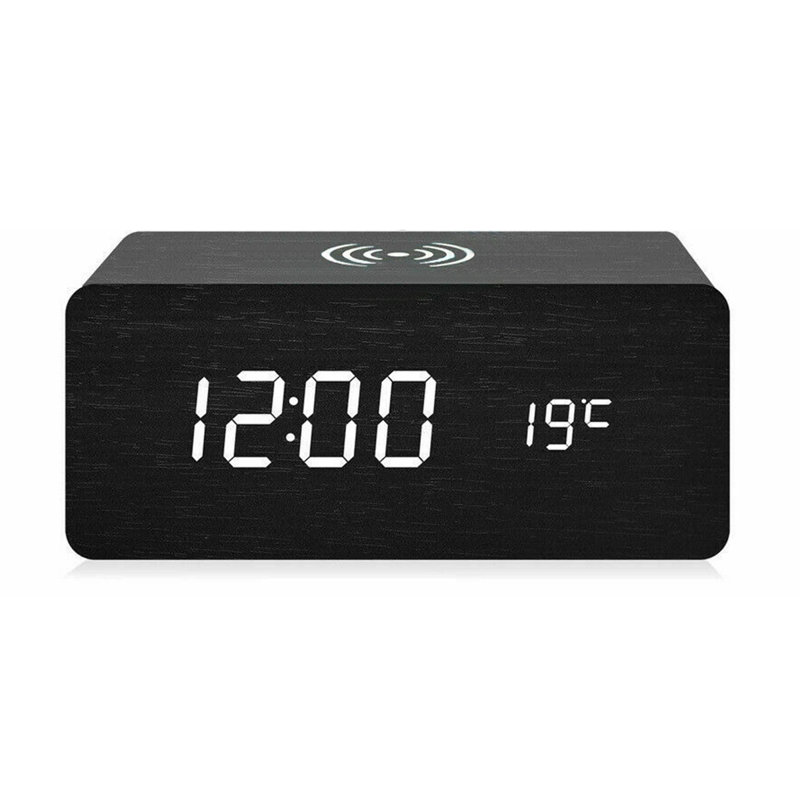 Digital Electric Tabletop Clock with Alarm in