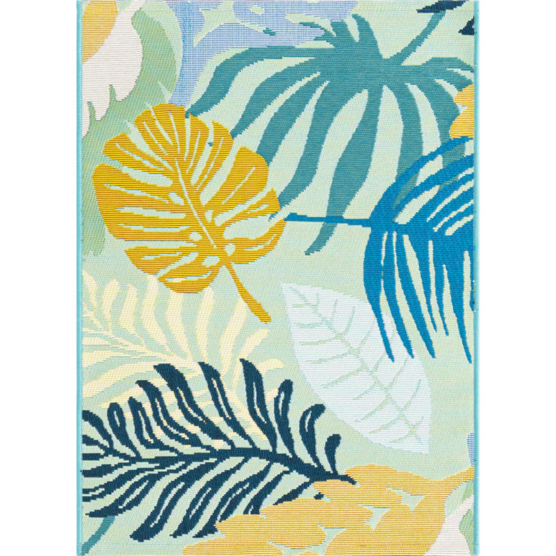 Tapis d'extérieur moderne Windall, Rectangle 2 pi x 3 pi