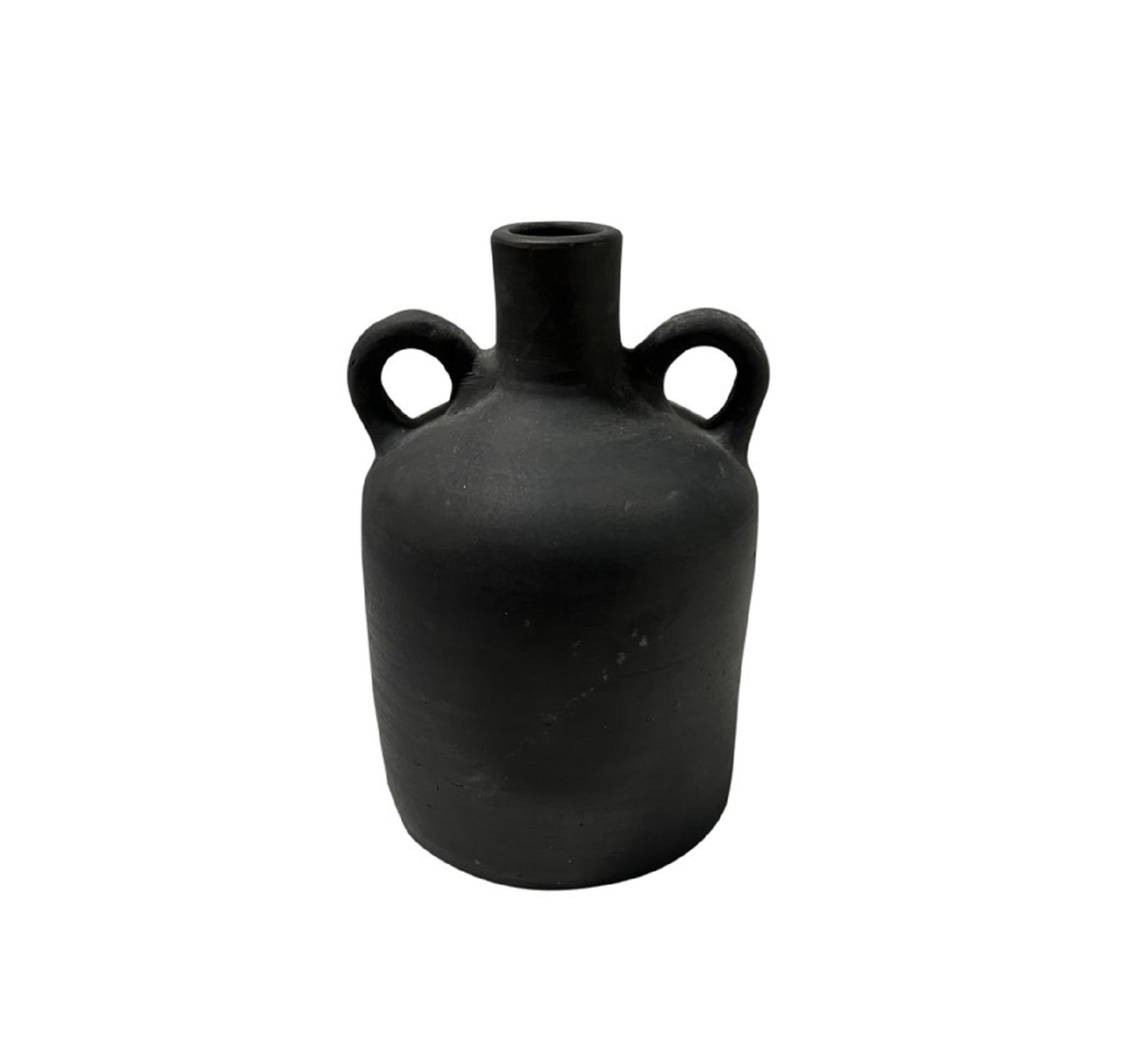 Princeton Terracotta Table Vase, Black 
