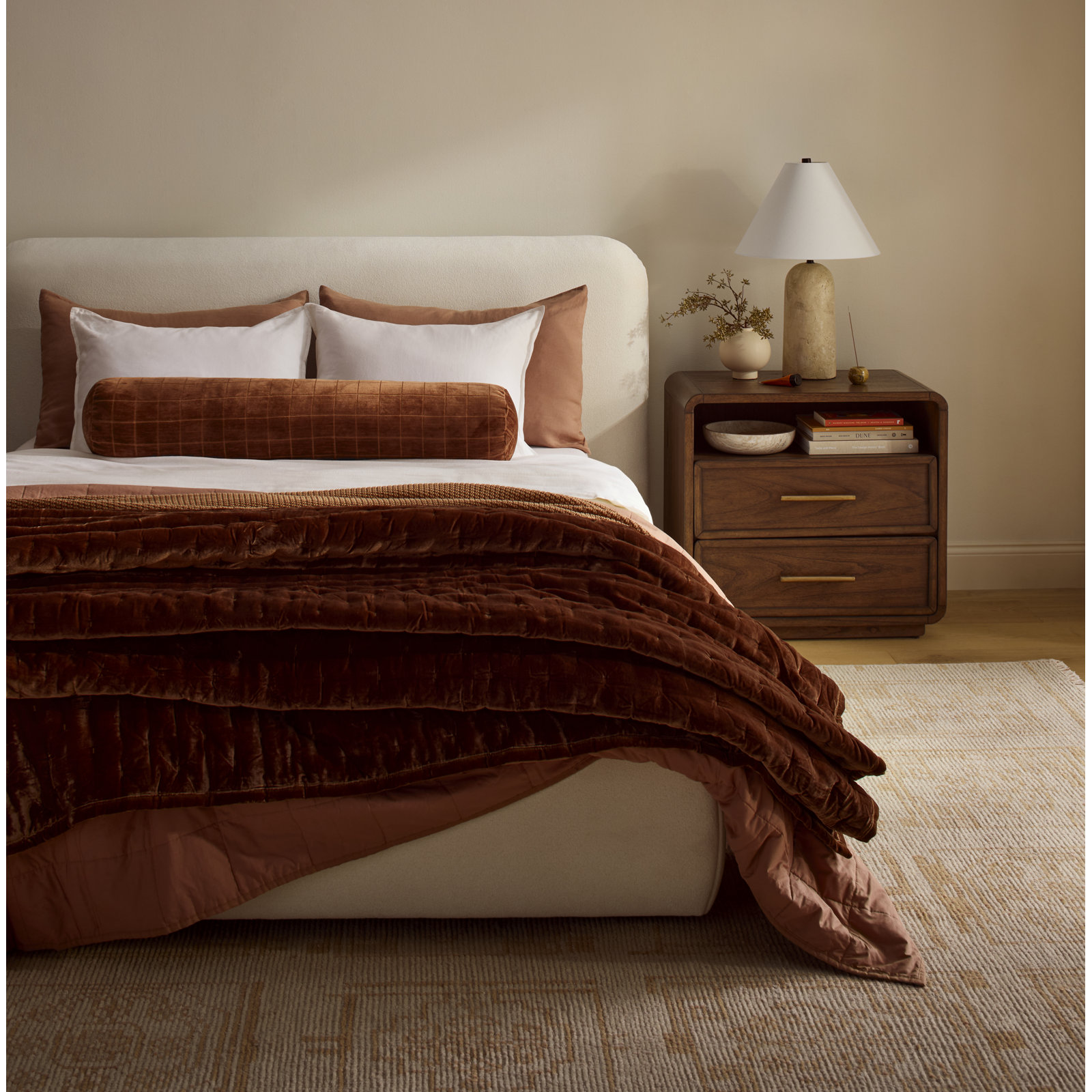 Mira Hand-Knotted Oriental Wool Rug, Rectangle 7'9" x 9'9"