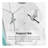 43 in. W * 58 in. H Frameless Folding Shower Doors for Bathtub, 1/4" (6mm) Thick SGCC Tempered Glass Door, Bathroom Pivot Tub Glass Door-112318554