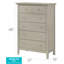 Coffre Glond Furniture Hammond, champagne argenté-1886381158