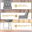 Tabouret de comptoir 24 po Yovany-2021250820-2021250821