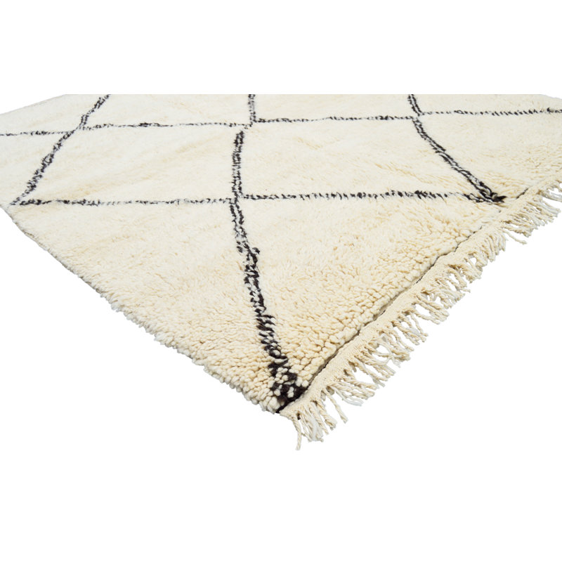 One-of-a-Kind Rectangle 5'5" X 6'6" Hand Loomed Area Rug