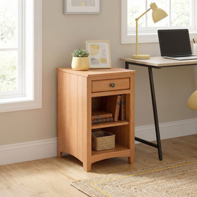 Rangement de bureau en bois massif Malani