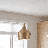 Kendrick 1-Light Single Bell Pendant in Bisque White-83001809