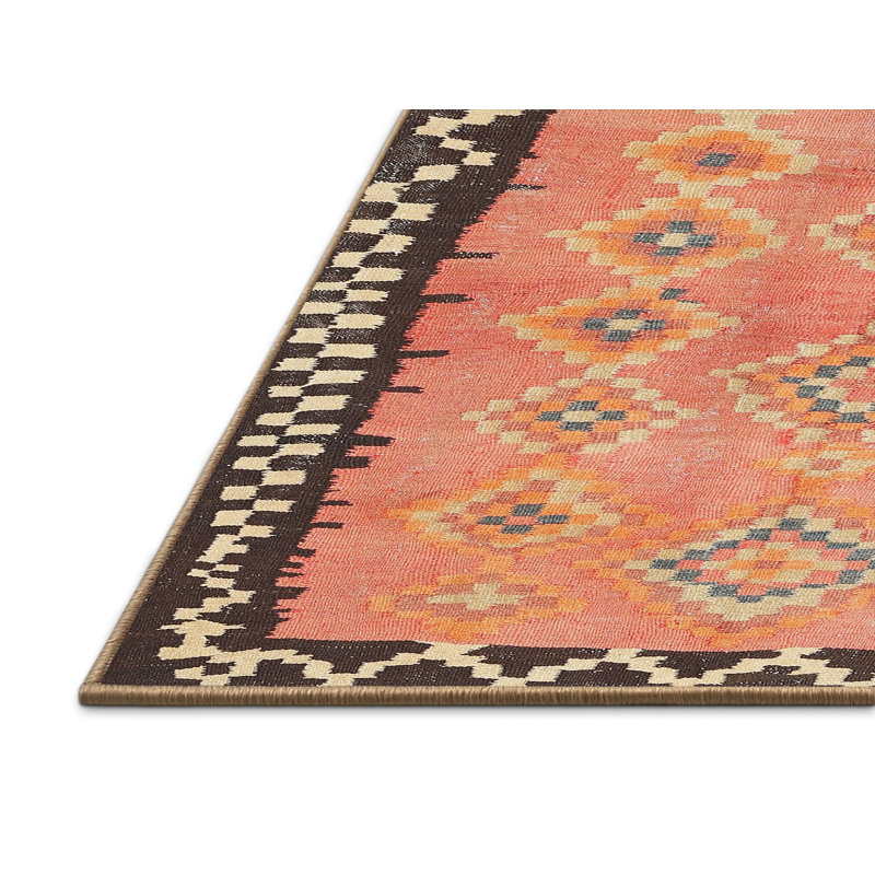 Tapis orange / beige Chatteris, Rectangle 2 pi x 3 pi