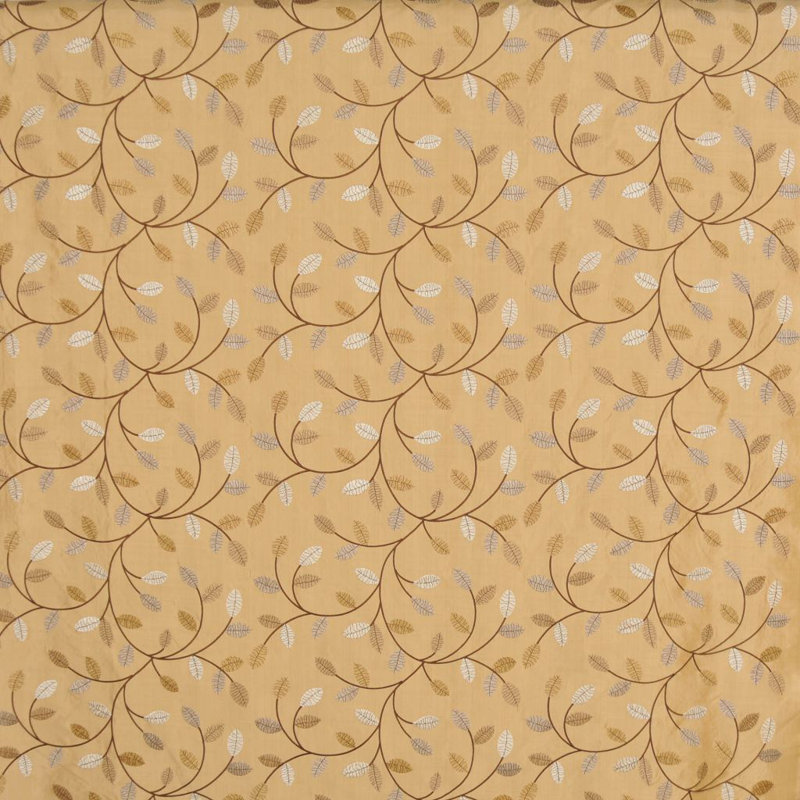 Allure Floral Fabric, Amber
