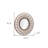 32" Brown Round Accent Mirror