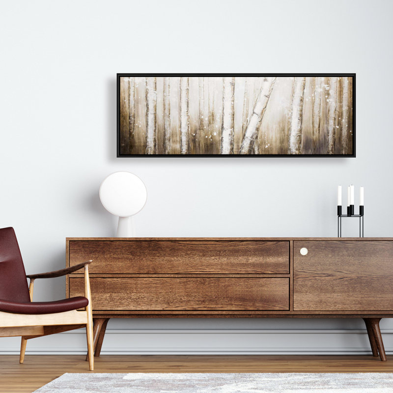 «Texturized Abstract Forest» sur toile