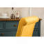 Chaise parsons capitonnée en bois massif Habit, ensemble de 2, jaune-140107285